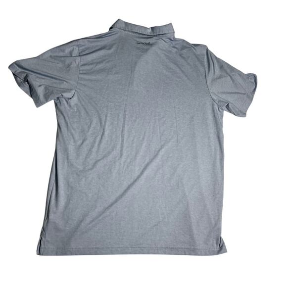 Travis Mathew Mens Light Blue Stripped Polo Size XL - Picture 2 of 10